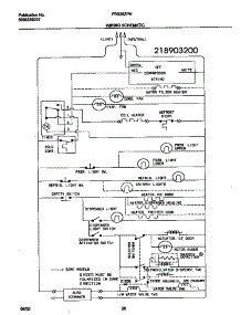 11 - Wiring Diagram parts for Frigidaire Refrigerator FRS26ZPHQ2 from AppliancePartsPros.com