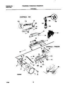 06 - Controls S parts for Frigidaire Refrigerator FRS26ZRGD3 from AppliancePartsPros.com