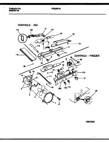 07 - Refrigerator Control Assembly, Damp parts for Frigidaire Refrigerator FRS28XHAW1 from AppliancePartsPros.com