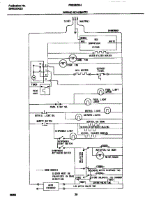 11 - Wiring Diagram parts for Frigidaire Refrigerator FRS26ZXHD0 from AppliancePartsPros.com