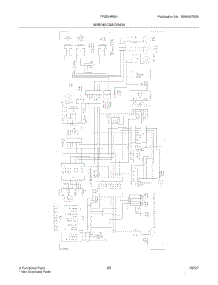 23 - Wiring Diagram parts for Frigidaire Refrigerator FRS3HR5HB4 from AppliancePartsPros.com
