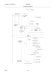 22 - Wiring Schematic parts for Frigidaire Refrigerator FRS6HF55KS0 from AppliancePartsPros.com