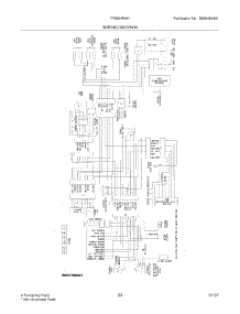 23 - Wiring Diagram parts for Frigidaire Refrigerator FRS6HR4HW1 from AppliancePartsPros.com