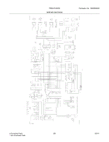 23 - Wiring Diagram parts for Frigidaire Refrigerator FRS6HR45KS3 from AppliancePartsPros.com