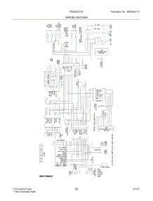 23 - Wiring Diagram parts for Frigidaire Refrigerator FRS6LE4FQ4 from AppliancePartsPros.com