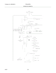 22 - Wiring Schematic parts for Frigidaire Refrigerator FRS6LC8FS4 from AppliancePartsPros.com