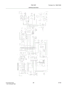 23 - Wiring Diagram parts for Frigidaire Refrigerator FRSHT5EFSB3 from AppliancePartsPros.com