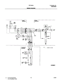 13 - Wiring Diagram parts for Frigidaire Refrigerator FRT15G4AQ0 from AppliancePartsPros.com