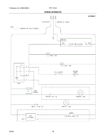 10 - Wiring Schematic parts for Frigidaire Refrigerator FRT17A2AW4 from AppliancePartsPros.com