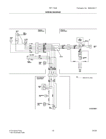 13 - Wiring Diagram parts for Frigidaire Refrigerator FRT17G4BW3 from AppliancePartsPros.com
