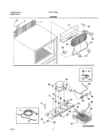 09 - System parts for Frigidaire Refrigerator FRT17LG3AW1 from AppliancePartsPros.com