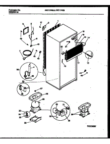 08 - System And Automatic Defrost Parts parts for Frigidaire Refrigerator FRT17PRBD0 from AppliancePartsPros.com