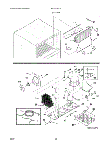 09 - System parts for Frigidaire Refrigerator FRT17G5CSBB from AppliancePartsPros.com