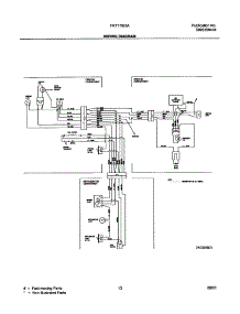 13 - Wiring Diagram parts for Frigidaire Refrigerator FRT17IB3AW1 from AppliancePartsPros.com