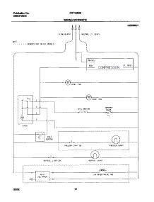 12 - Wiring Schematic parts for Frigidaire Refrigerator FRT185BSB3 from AppliancePartsPros.com