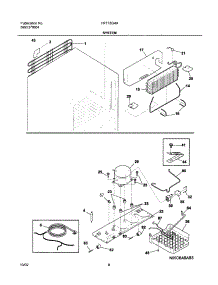 09 - System parts for Frigidaire Refrigerator FRT18G4AWA from AppliancePartsPros.com