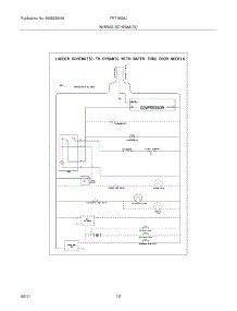 10 - Wiring Schematic parts for Frigidaire Refrigerator FRT18G6JWB from AppliancePartsPros.com