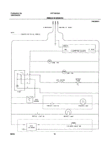 10 - Wiring Schematic parts for Frigidaire Refrigerator FRT18HS6AQA from AppliancePartsPros.com