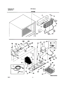 09 - System parts for Frigidaire Refrigerator FRT18IC5AT4 from AppliancePartsPros.com
