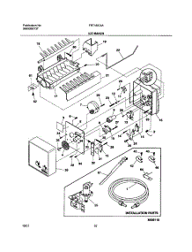 11 - Ice Maker parts for Frigidaire Refrigerator FRT18IC5AT4 from AppliancePartsPros.com