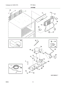 09 - System parts for Frigidaire Refrigerator FRT18IB4AWA from AppliancePartsPros.com