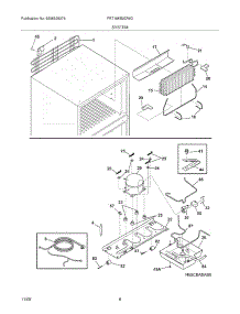 09 - System parts for Frigidaire Refrigerator FRT18KB2DWG from AppliancePartsPros.com