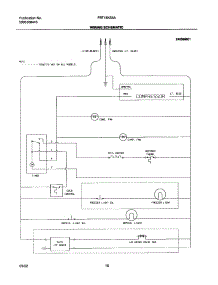 10 - Wiring Schematic parts for Frigidaire Refrigerator FRT18KS5AQ6 from AppliancePartsPros.com
