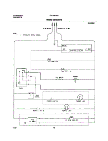 10 - Wiring Schematic parts for Frigidaire Refrigerator FRT18KS5AW4 from AppliancePartsPros.com