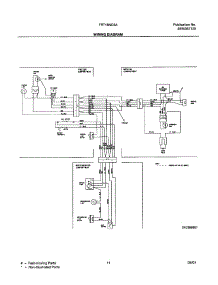 11 - Wiring Diagram parts for Frigidaire Refrigerator FRT18ND5AQ2 from AppliancePartsPros.com