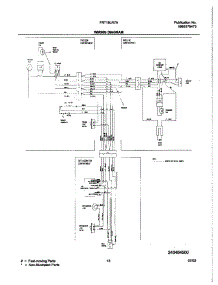 13 - Wiring Diagram parts for Frigidaire Refrigerator FRT18LR7AQ4 from AppliancePartsPros.com