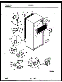 07 - System And Automatic Defrost Parts parts for Frigidaire Refrigerator FRT18PRAW1 from AppliancePartsPros.com