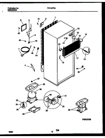06 - System And Automatic Defrost Parts parts for Frigidaire Refrigerator FRT18PRAW3 from AppliancePartsPros.com