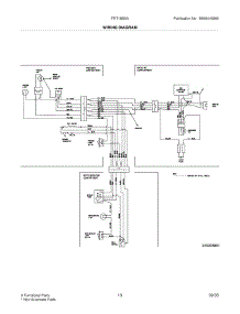 13 - Wiring Diagram parts for Frigidaire Refrigerator FRT18S6ABL from AppliancePartsPros.com