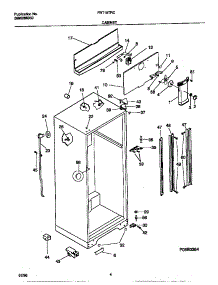 03 - Cabinet parts for Frigidaire Refrigerator FRT18TRCD3 from AppliancePartsPros.com
