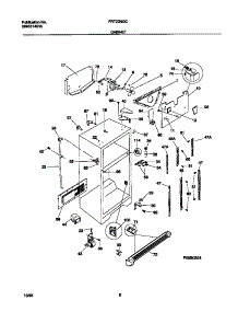 03 - Cabinet parts for Frigidaire Refrigerator FRT20NGCD9 from AppliancePartsPros.com