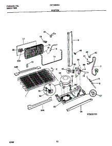 05 - System parts for Frigidaire Refrigerator FRT20NGCDA from AppliancePartsPros.com