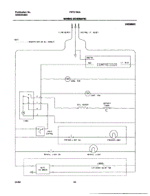 10 - Wiring Schematic parts for Frigidaire Refrigerator FRT21B4AW2 from AppliancePartsPros.com