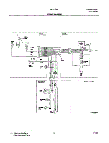 11 - Wiring Diagram parts for Frigidaire Refrigerator FRT21B4AW2 from AppliancePartsPros.com