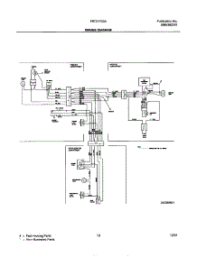13 - Wiring Diagram parts for Frigidaire Refrigerator FRT21FD3AZ2 from AppliancePartsPros.com