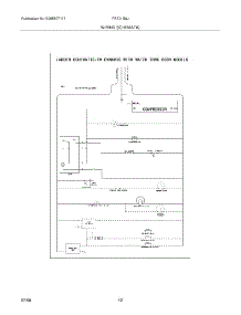 12 - Wiring Schematic parts for Frigidaire Refrigerator FRT21IS6JB0 from AppliancePartsPros.com