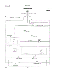 10 - Wiring Schematic parts for Frigidaire Refrigerator FRT21KD3AT5 from AppliancePartsPros.com