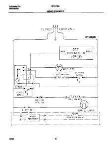 06 - Wiring Diagram parts for Frigidaire Refrigerator FRT21NGJB2 from AppliancePartsPros.com
