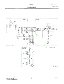 10 - Wiring Diagram parts for Frigidaire Refrigerator FRT21P5AW1 from AppliancePartsPros.com