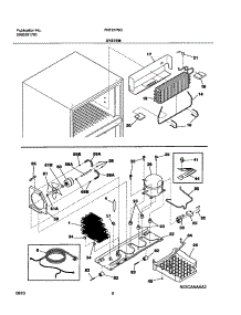 09 - System parts for Frigidaire Refrigerator FRT21P6CQ0 from AppliancePartsPros.com