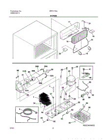 09 - System parts for Frigidaire Refrigerator FRT21P5AQ2 from AppliancePartsPros.com