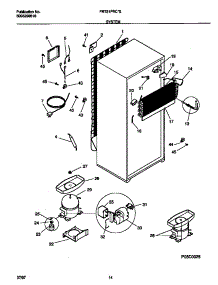 05 - System parts for Frigidaire Refrigerator FRT21PRCB5 from AppliancePartsPros.com