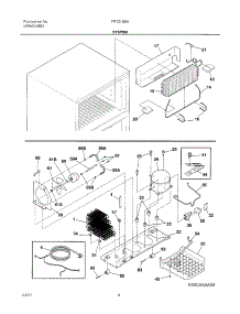 09 - System parts for Frigidaire Refrigerator FRT21S6AQ1 from AppliancePartsPros.com