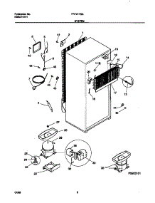 05 - System parts for Frigidaire Refrigerator FRT21TSGD0 from AppliancePartsPros.com