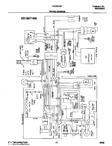 08 - Wiring Diagram parts for Frigidaire Refrigerator FRT22IRSHK3 from AppliancePartsPros.com