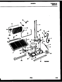 07 - System And Automatic Defrost Parts parts for Frigidaire Refrigerator FRT22PRAW0 from AppliancePartsPros.com
